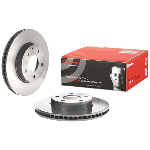 фото Brembo 09.c651.11 диск тормозной передн. с уф покрытием mazda (мазда) 3 (bm bn) 09 / 13-> (комплект 2 штуки)