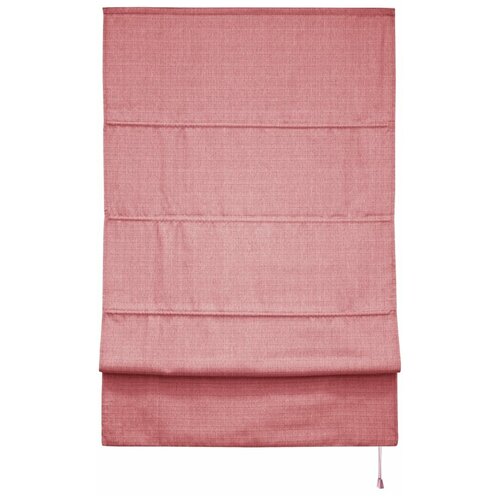 фото Штора римская натур, 100х175, цвет розовый нет бренда