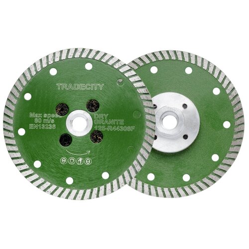 фото Алмазный отрезной диск tradecity green d125