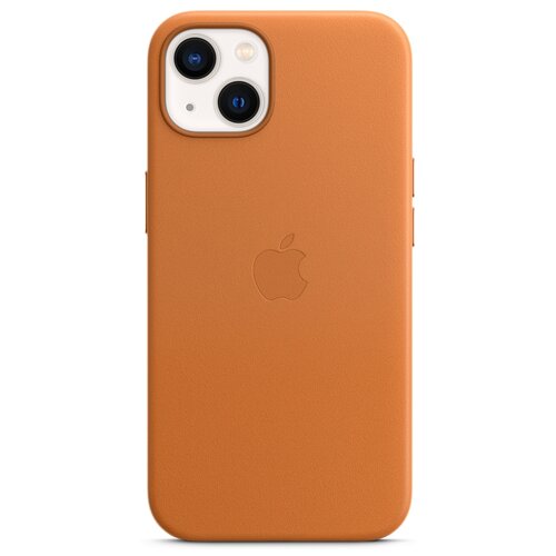 Чехол для APPLE iPhone 13 Leather with MagSafe Midnight MM183ZE/A чехол apple для iphone 13 silicone case with magsafe midnight