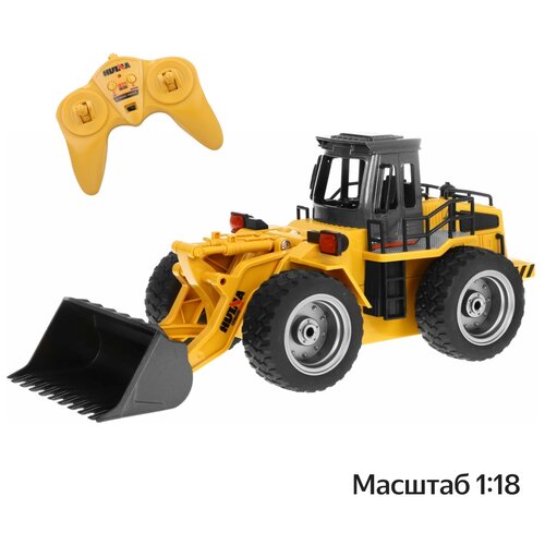 фото Радиоуправляемый бульдозер hui na toys 2.4g 6ch 1/18 rtr