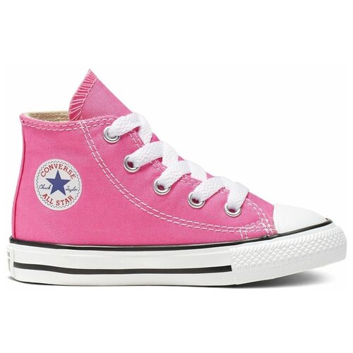 фото Детские кеды converse (конверс) chuck taylor all star 7j234 розовые (19)