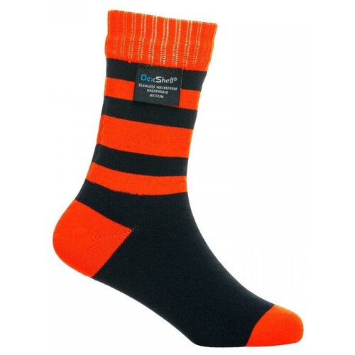 фото Носки детские водонепроницаемые dexshell waterproof children socks ds546tr, оранжевый, 16-18 (размер обуви 28-30)