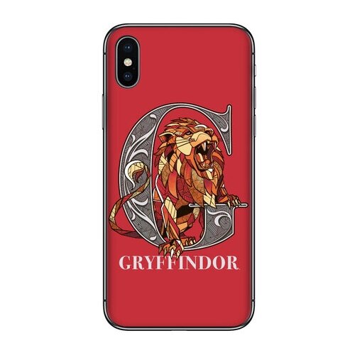 фото Чехол для apple iphone x/xs, gryffindor, черный, deppa 124189