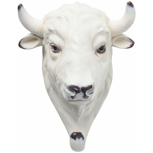фото Kare design крючок для одежды cow, коллекция "корова" 20*16*11, полирезин, белый