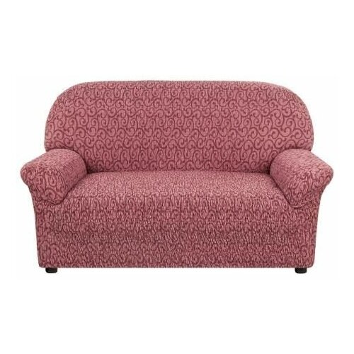 фото Чехол для мебели: чехол на 2-х местный диван тела безарро бордовый еврочехол