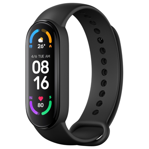 фото Фитнес браслет xiaomi mi band 6 nfc черный (ru)