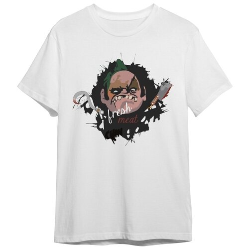 фото Футболка сувенирshop "dota 2/дота 2/pudge" белая xl сувенир shop