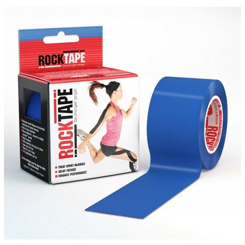 фото Rocktape тейп classic (rct100), 1 шт, цвет: синий