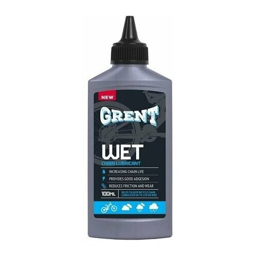 фото Grent wet chain lubricant. жидкая смазка цепи для