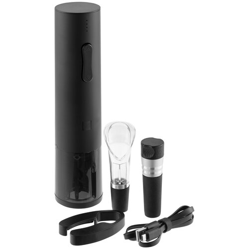 фото Набор аксессуаров xiaomi huo hou electric wine bottle opener basic hu0047, 4 шт. ростест (eac), черный