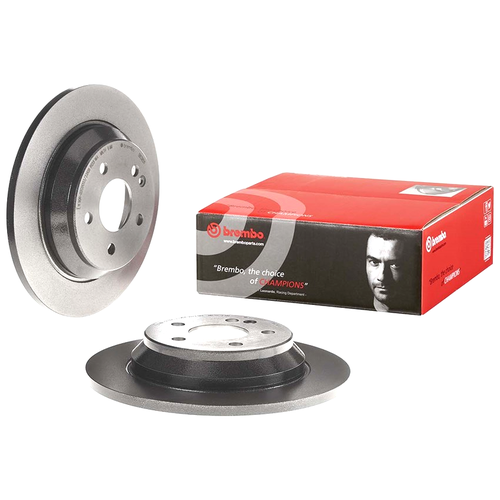 фото Brembo 08. c065.11 (08c06511) диск тормозной задн. с уф покрытием mercedes- benz (fjda) v- class (w447) 03 / 16-> / mercedes- benz v- cl (комплект 2 штуки)
