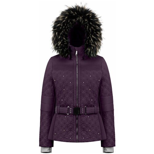 фото Куртка женская poivre blanc w21-1003-wo/a sr (21/22) с иск. мехом fancy mulberry purple