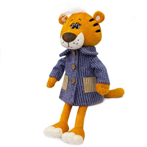 фото Мягкая игрушка "тигр томас в пальто", 30 см kult of toys