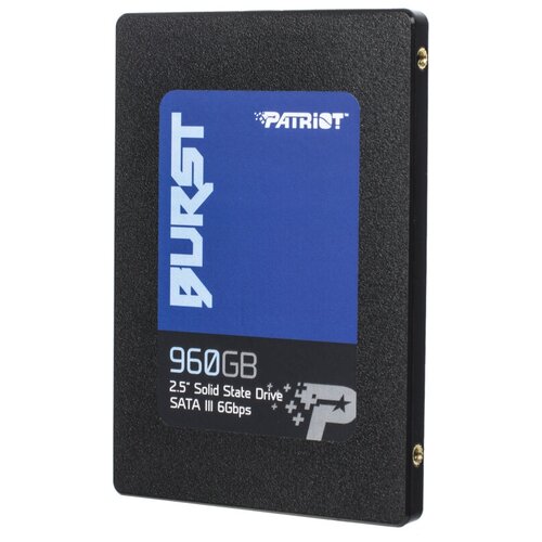 фото Ssd жесткий диск sata2.5" 960gb burst elite pbe960gs25ssdr patriot patriot memory