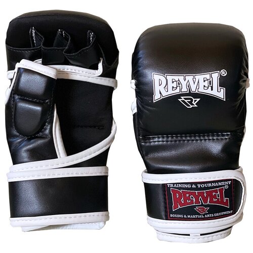 фото Перчатки reyvel training mma черные l