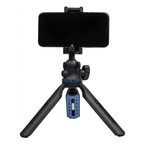 Фото - Штатив компактный RayLab MT-SC с головой и держателем для смартфона штатив для камеры и смартфона для фото и видеосъемки tripod 3110 серебристый черный