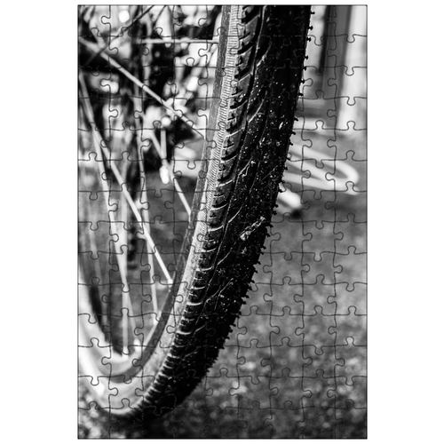 фото Магнитный пазл 27x18см."колесо, велосипед, цикл" на холодильник lotsprints