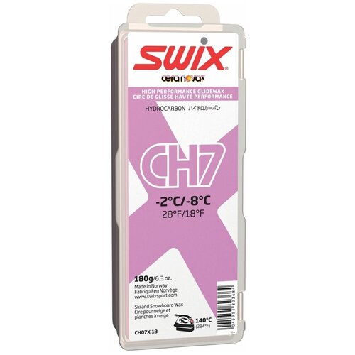 фото Парафин swix ch7x violet -2°… -8°с, 180 г