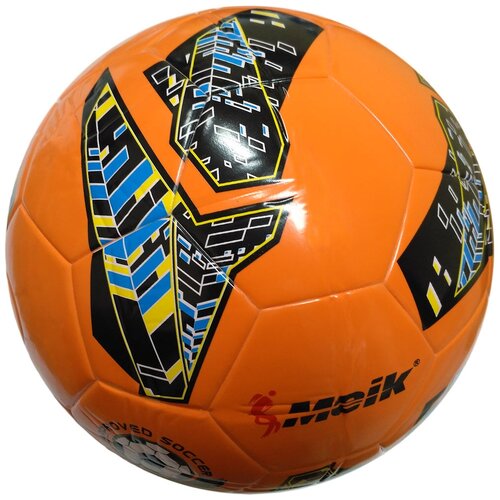 фото D26075 мяч футбольный "meik-091" 4- слоя, tpu+pvc 3.2, 410-450 гр термосшивка smart athletics