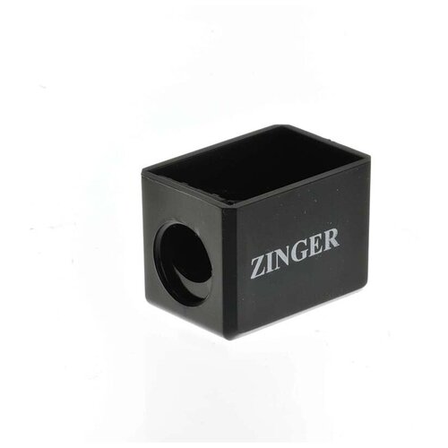 фото Точилка для косметических карандашей 1 сторонняя прямоугольная закрывающаяся (dha-23) zinger