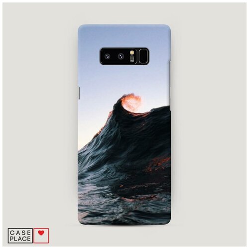 фото Чехол пластиковый samsung galaxy note 8 волна крюк case place