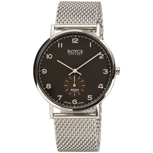 фото Наручные часы boccia титановые наручные часы boccia titanium 3642-02, серебряный, черный