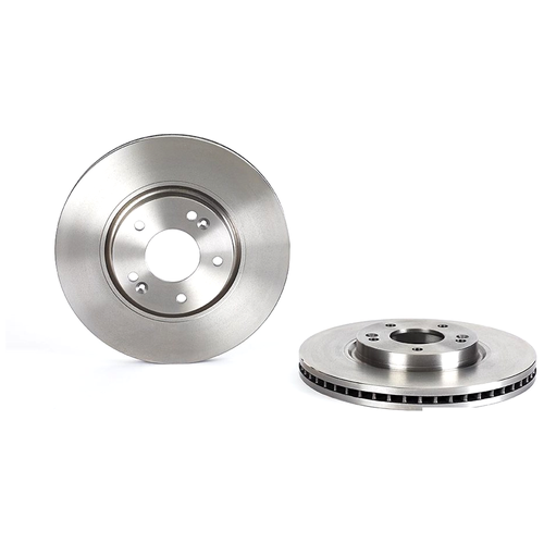 фото Brembo 09.a807.10 (09a80710 / 17676 / 17676oe) диск тормозной передний вентилируемый kia (киа) sportage (спортедж) (je_) 2.0 crdi