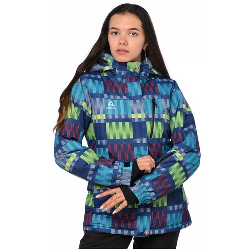 фото Горнолыжная куртка женская azimuth 16203 к размер 46, темно-синий