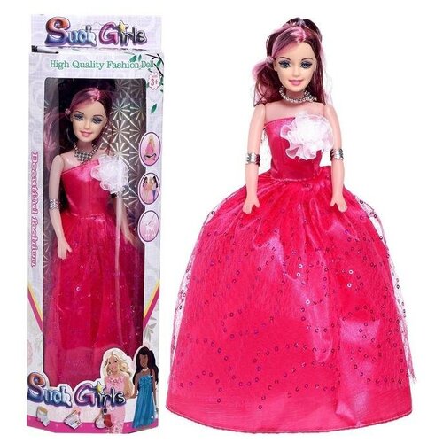 фото Кукла-модель анна, в платье, микс 5066301 . yandex market
