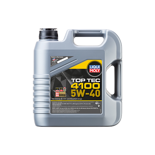 фото Нс-синтетическое моторное масло top tec 4100 5w-40 4л liqui moly