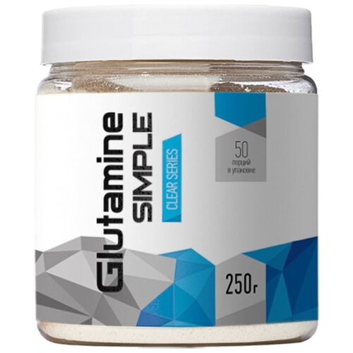 фото Глютамин rline glutamine simple, 250 гр