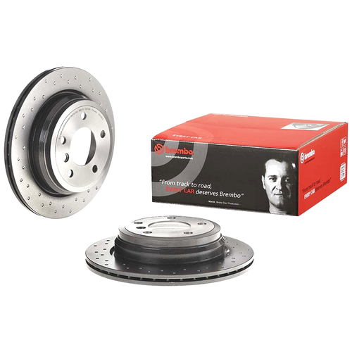 фото Brembo 09b3382x диск тормозной xtra | зад |