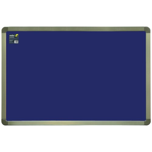 фото Доска текстильная 90х120 см, алюминиевая рамка, синяя index