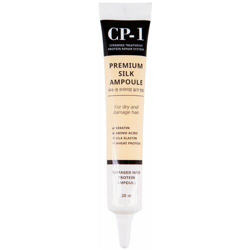 фото Esthetic house несмываемая сыворотка для волос с протеинами шелка cp-1 premium silk ampoule, 20мл*1шт