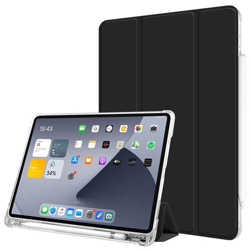 фото Чехол книжка для apple ipad air 4 (2020) 10.9 черный shockproof case