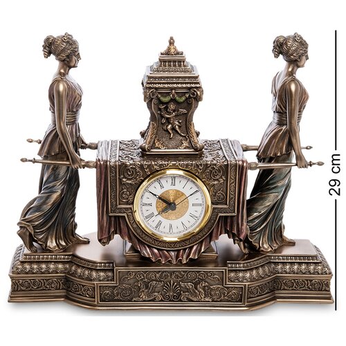 фото Часы в стиле барокко уходящее время veronese