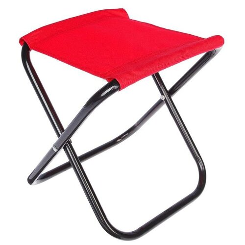 фото Maclay стул туристический, складной, 22 х 20 х 25 см, до 60 кг, цвет красный