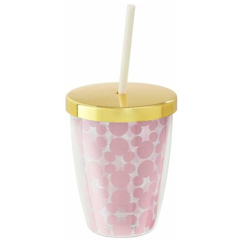 фото Кружка пластмассовая funko disney classic: mickey pastel: travel tumbler: block print ut-di06226