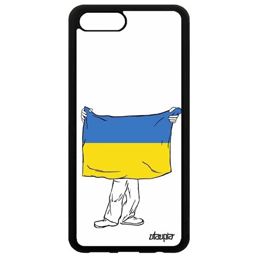 фото Чехол на телефон honor v10 / view 10, "флаг украины с руками" государственный путешествие utaupia