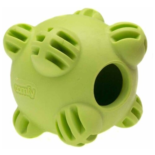 фото Игрушка для собак comfy snack мяч зеленый 8,5см (2 шт)