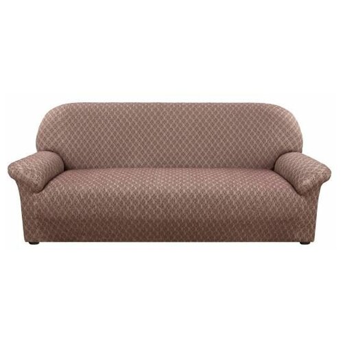 фото Чехол для мебели: чехол на 3-х местный диван фло лиловый еврочехол