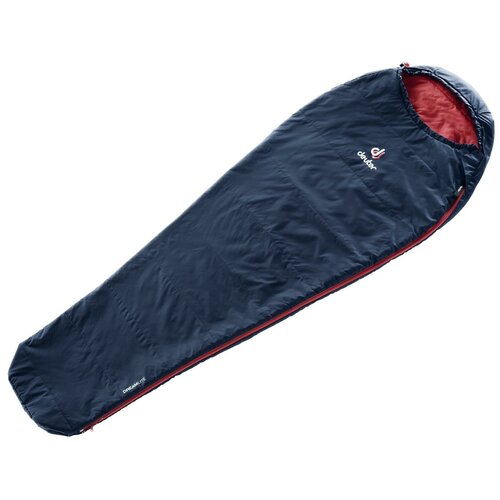 фото Спальный мешок deuter dreamlite l (navy-cranberry) левый