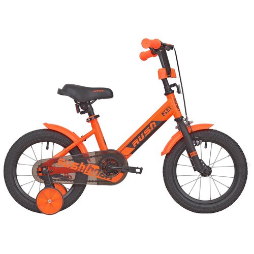 фото Городской велосипед rush hour j14 (2022) оранжевый (требует финальной сборки)