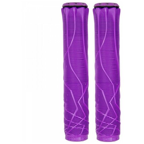 фото Грипсы для самомата ethic rubber grips - purple