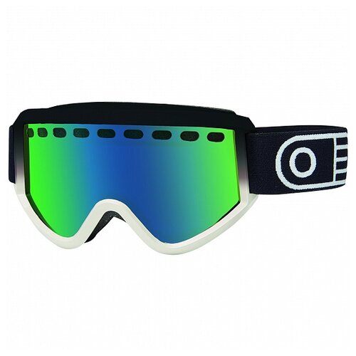 фото Маска airblaster pill air goggle black white gloss