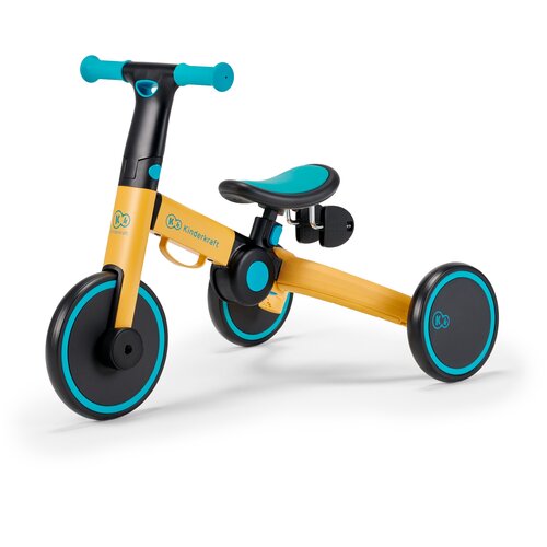 фото Беговел-велосипед kinderkraft 4trike, primrose yellow