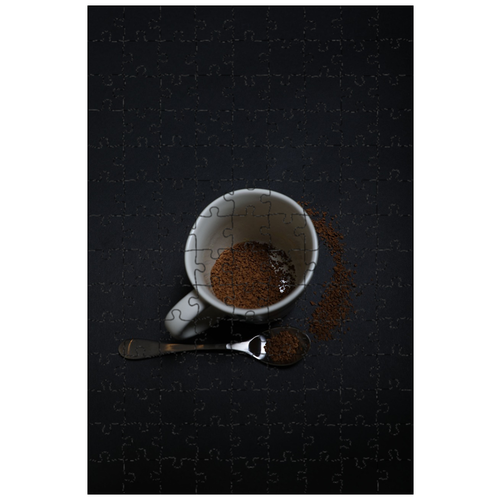 фото Магнитный пазл 27x18см."кофе, кружка, растворимый кофе" на холодильник lotsprints