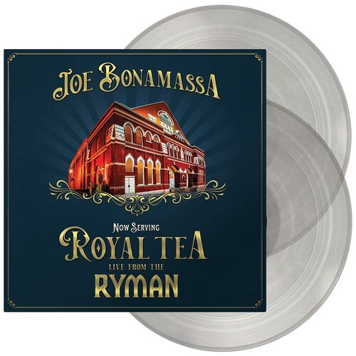 Provogue Joe Bonamassa / Now Serving: Royal Tea - Live From The Ryman (Clear Vinyl)(2LP) sheryl crow sheryl crow live from the ryman and more 4 lp