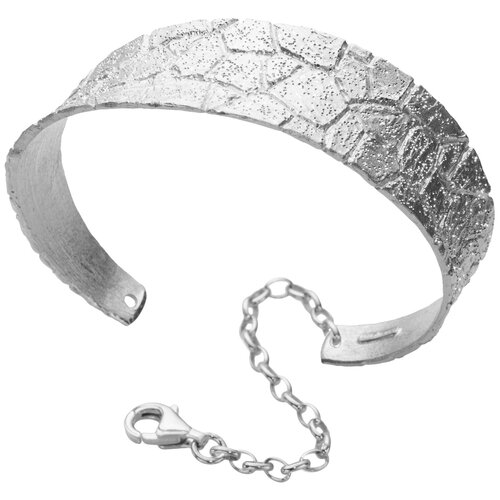 фото Браслет si - stile italiano piastrella из серебра 925 с покрытием белым родием